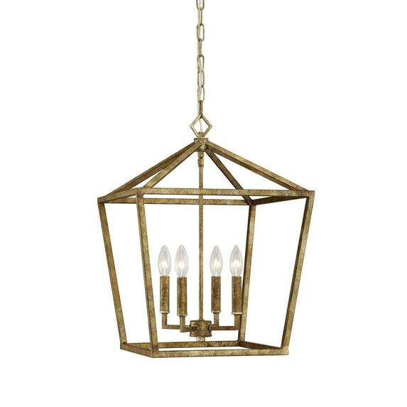 Millennium Lighting 4 - Light Pendant in  Vintage Gold