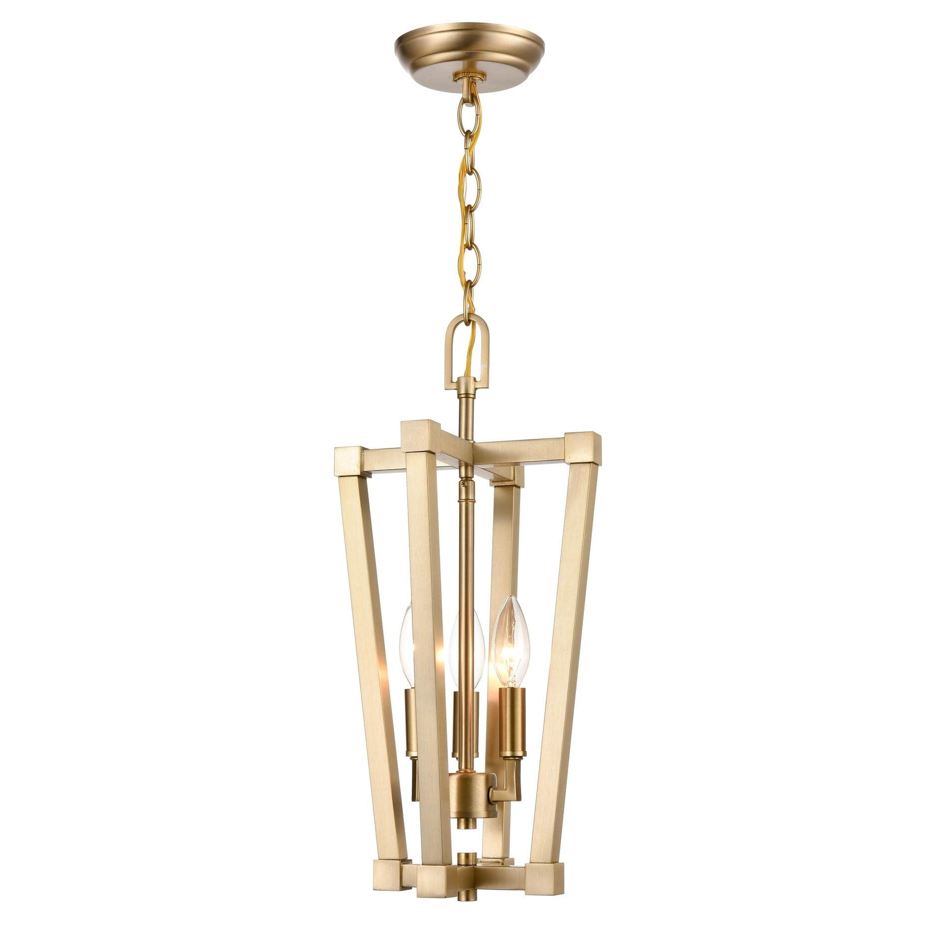 Millennium Lighting 4 - Light Pendant in  Modern Gold