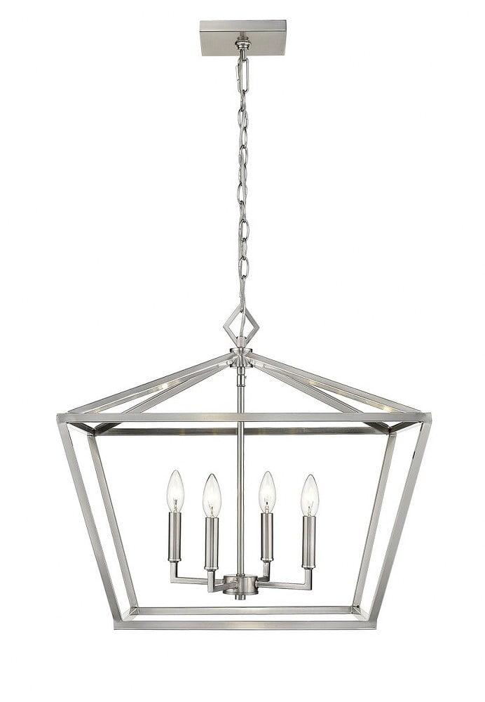 Millennium Lighting 4 - Light Pendant in  Satin Nickel