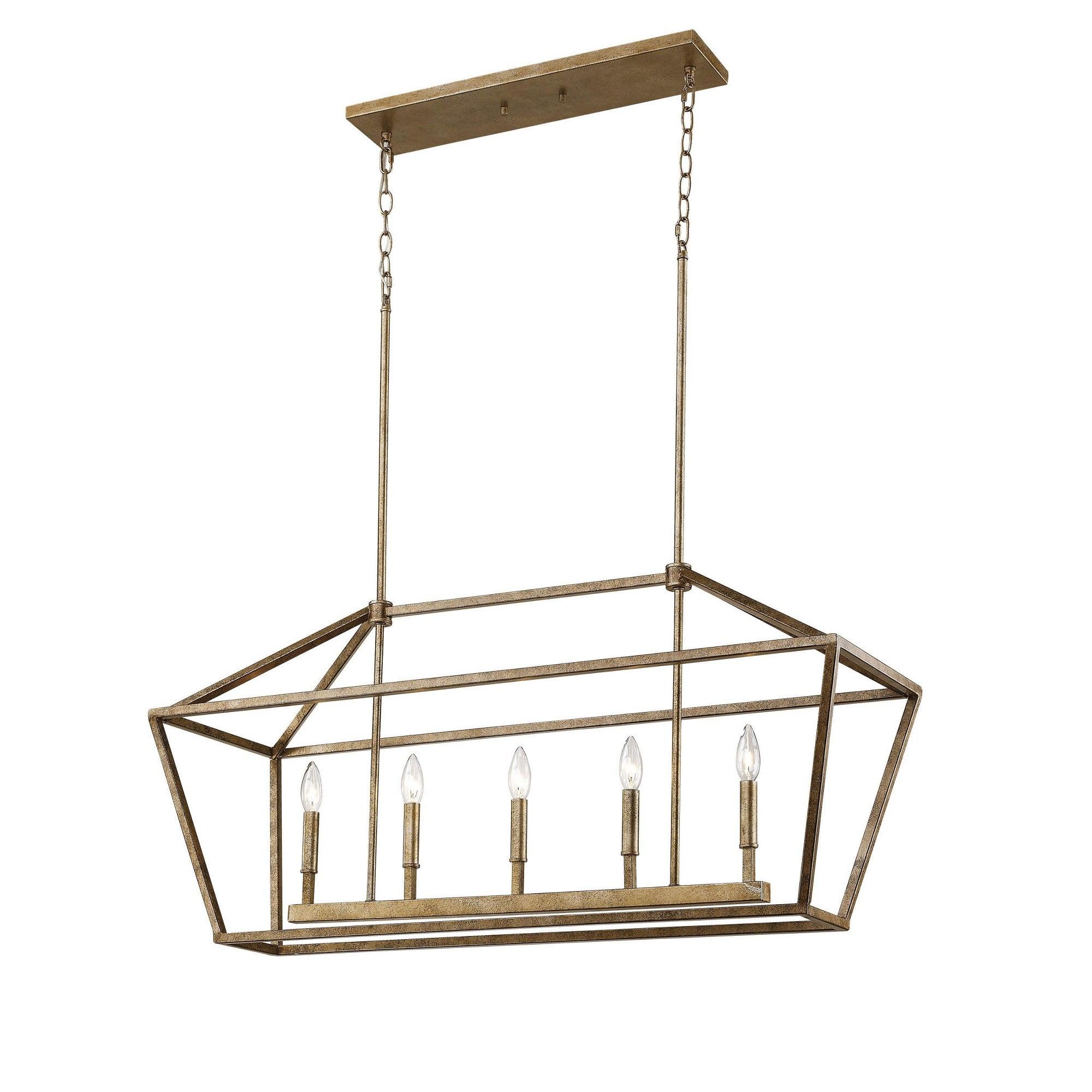 Millennium Lighting 5 - Light Pendant in  Vintage Gold