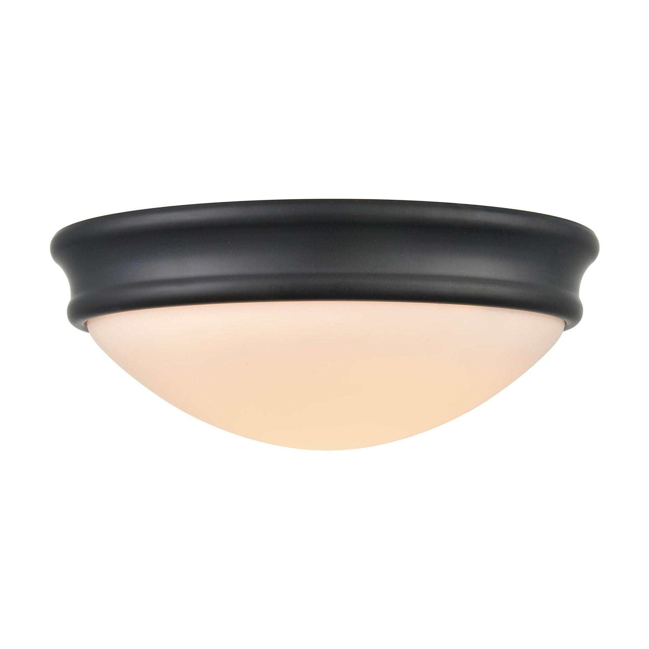 Millennium Lighting 1 - Light Flush Mount in  Matte Black