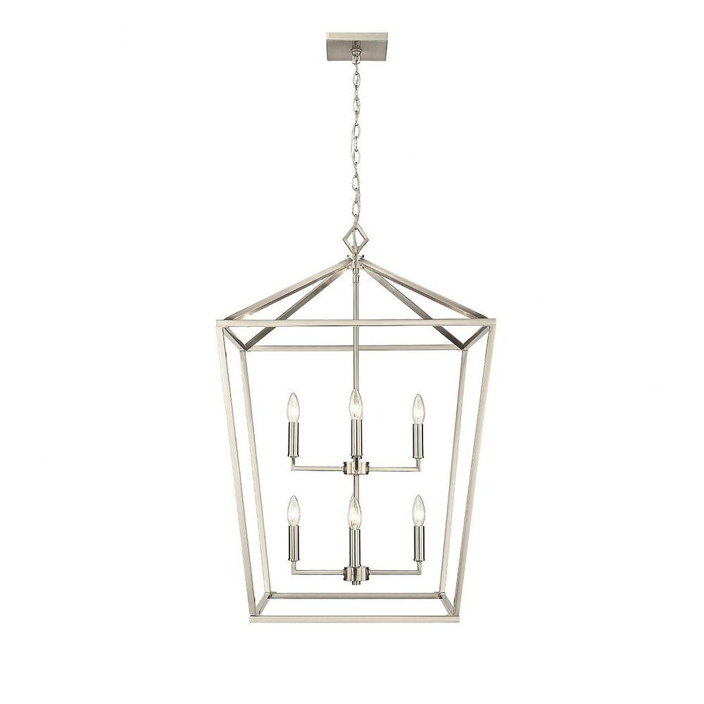 Millennium Lighting 8 - Light Pendant in  Modern Gold