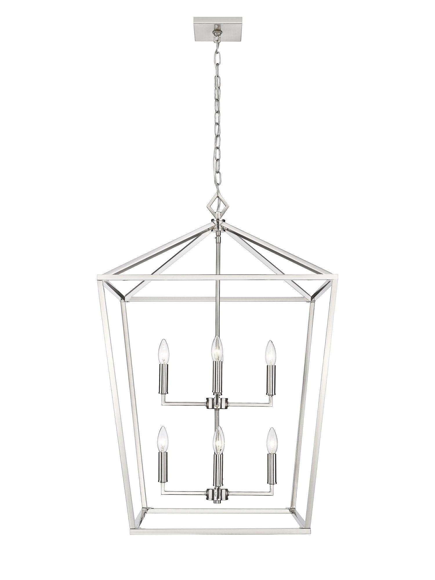 Millennium Lighting 8 - Light Pendant in  Satin Nickel