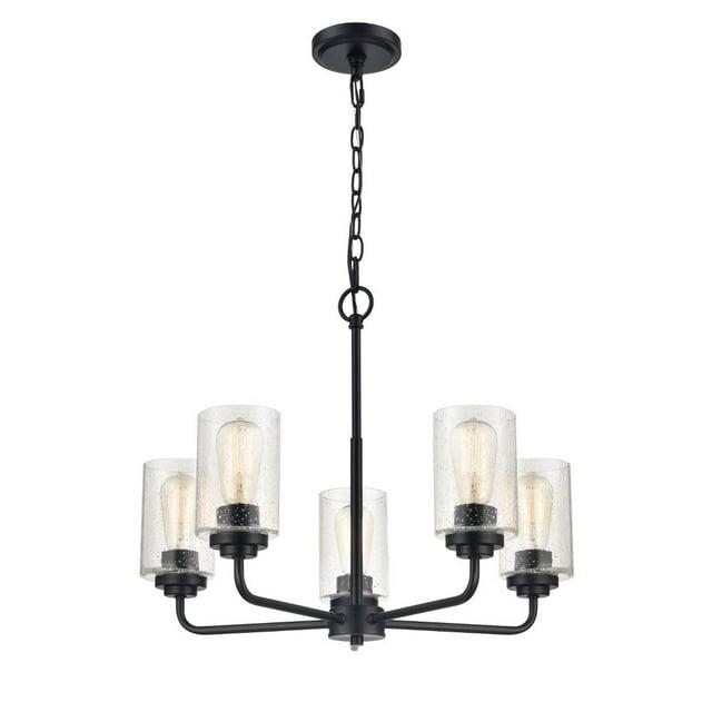 Millennium Lighting Moven 5 - Light Chandelier in  Matte Black