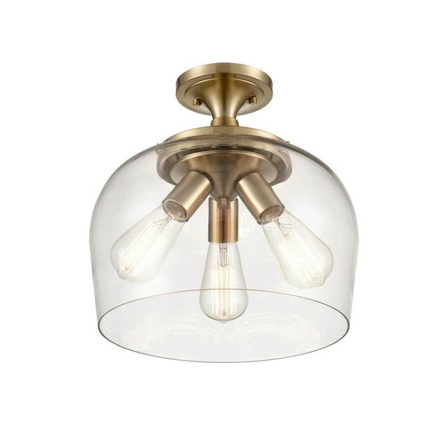 Cromkill Glass Semi Flush Mount