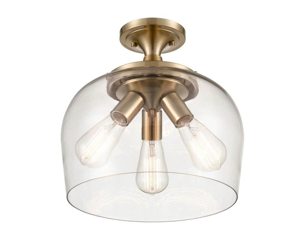 Cromkill Glass Semi Flush Mount