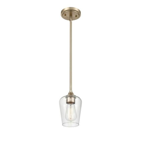 9731-MG-Millennium Lighting-Ashford - 1 Light Mini-Pendant-38 Inch Tall and 5.25 Inch Wide-Modern Gold Finish