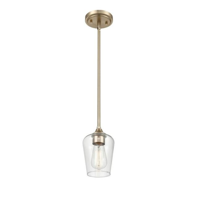 9731-MG-Millennium Lighting-Ashford - 1 Light Mini-Pendant-38 Inch Tall and 5.25 Inch Wide-Modern Gold Finish