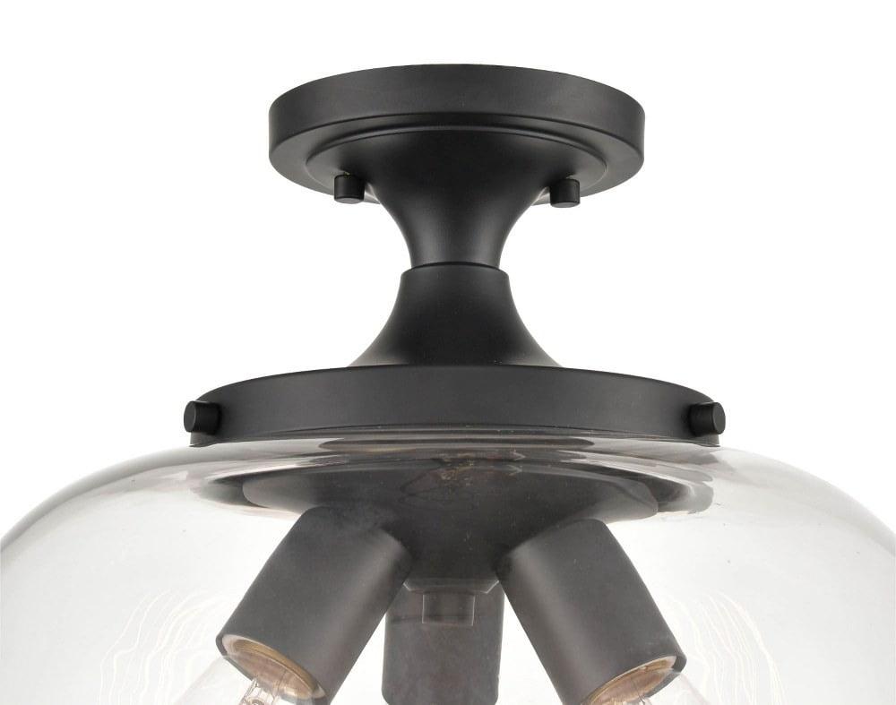 Three Posts™ Cromkill Glass Semi Flush Mount