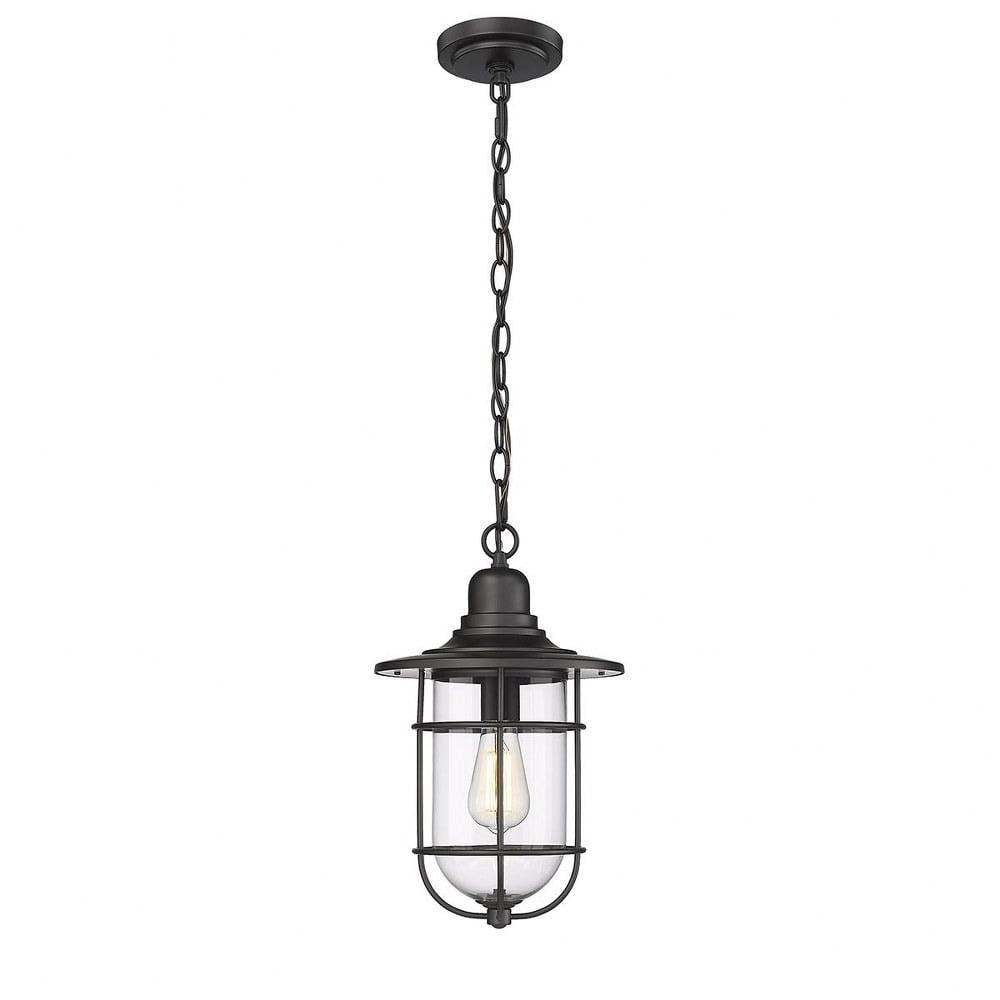 Millennium Lighting 1 - Light Pendant in  Powder Coat Black