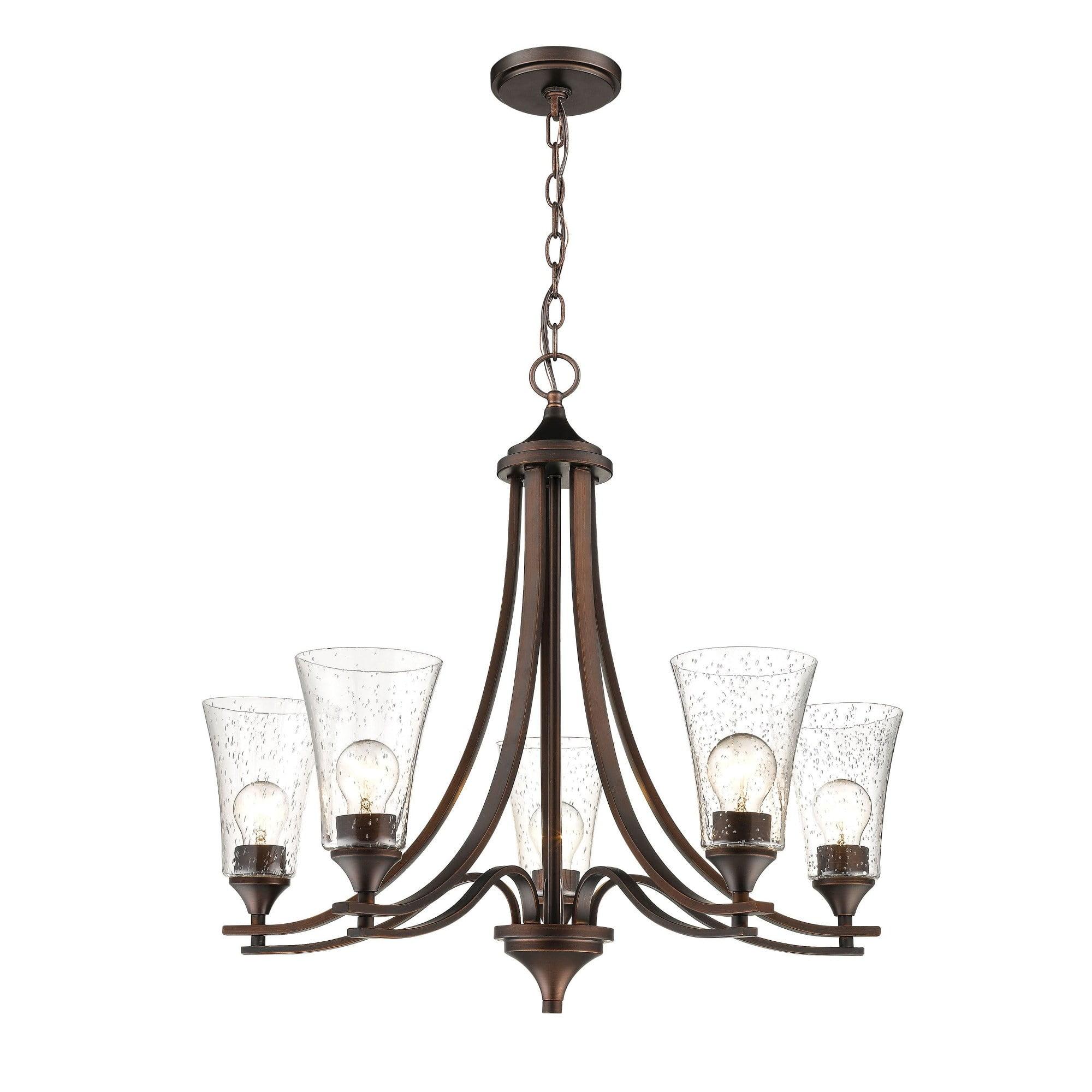 Millennium Lighting Natalie 5 - Light Chandelier in  Rubbed Bronze