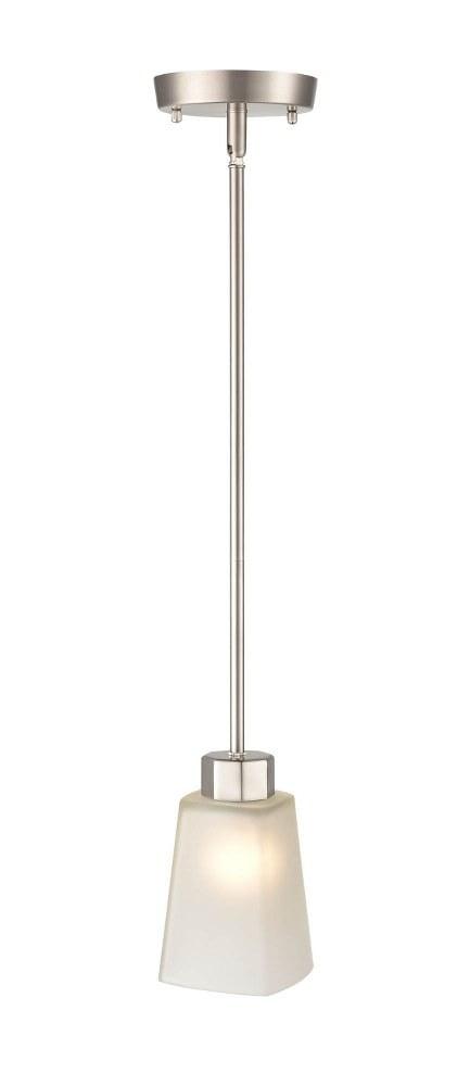 Coley Brushed Nickel 45" Glass Pendant Light