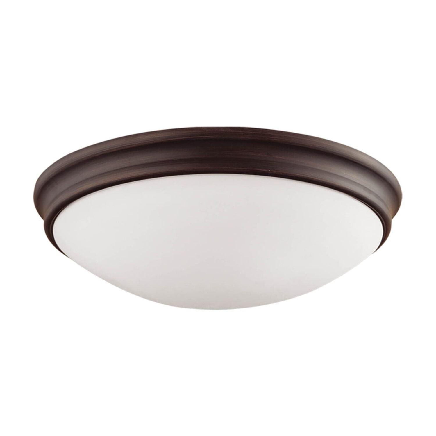 Millennium Lighting 1 - Light Flush Mount in Rubbed Bronze