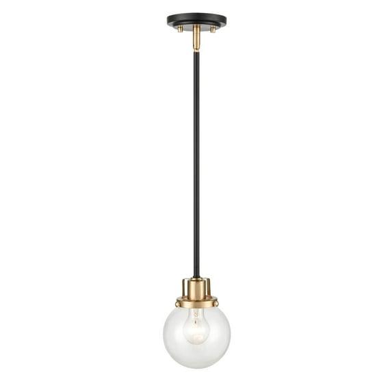 Millennium Lighting Mellrosa 1 - Light Pendant in  Matte Black/Modern Gold