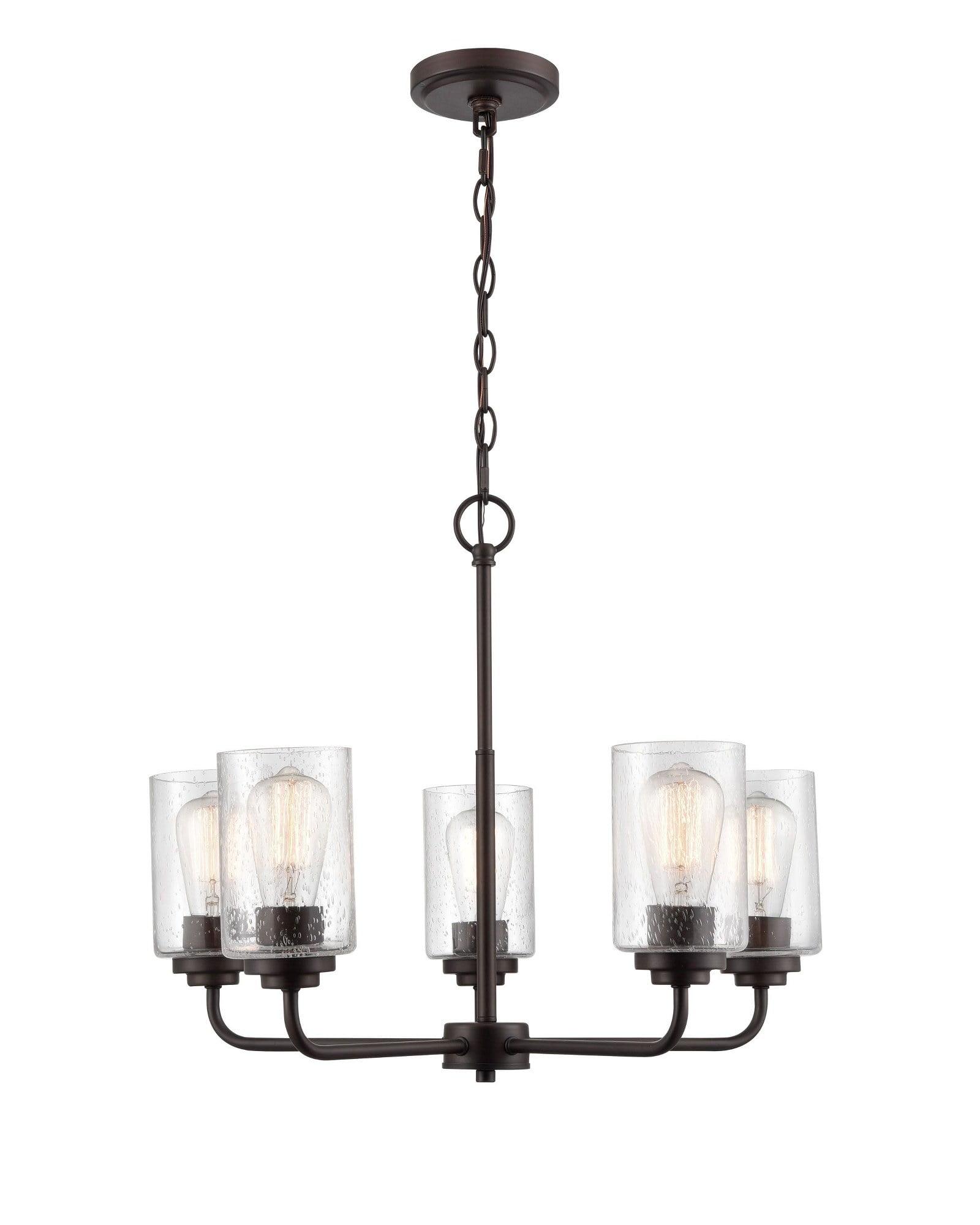 Millennium Lighting Moven 5 - Light Chandelier in  Rubbed Bronze