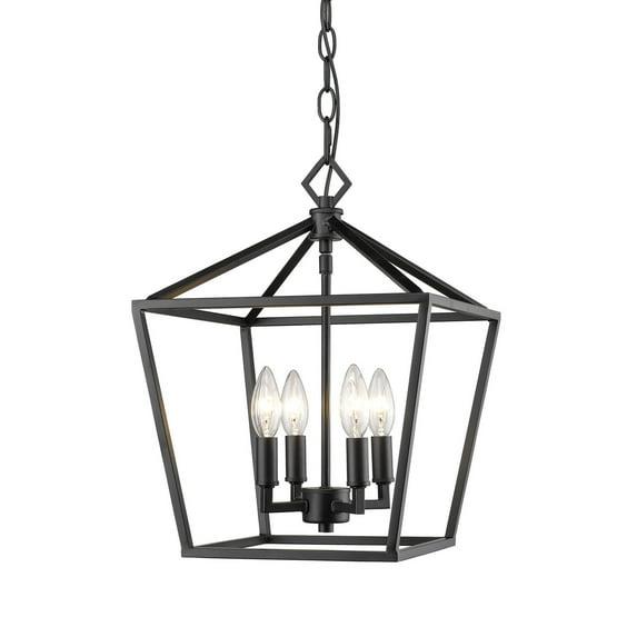 Millennium Lighting Ritner 4 - Light Pendant in  Matte Black