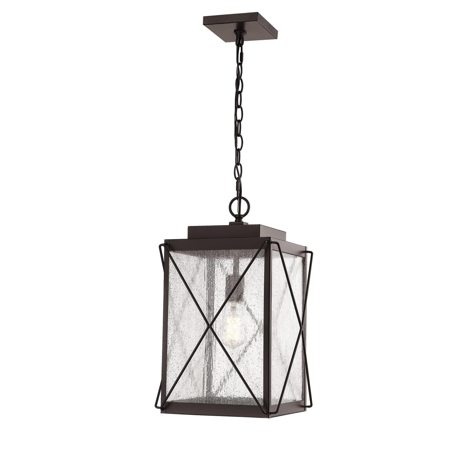 Bronze 11" Indoor/Outdoor Hanging Lantern