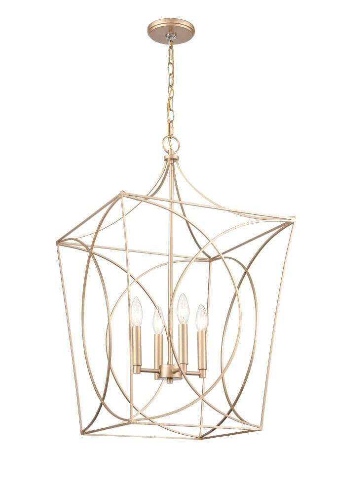 Millennium Lighting - Tracy - 4 Light Pendant-30.5 Inches Tall and 18 Inches