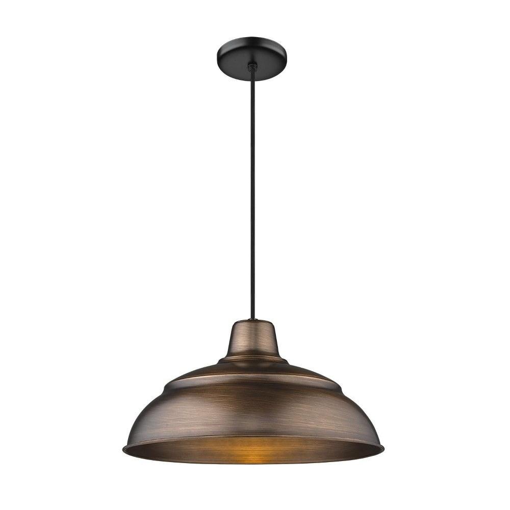Millennium Lighting R Series 1 - Light Pendant in  Natural Copper