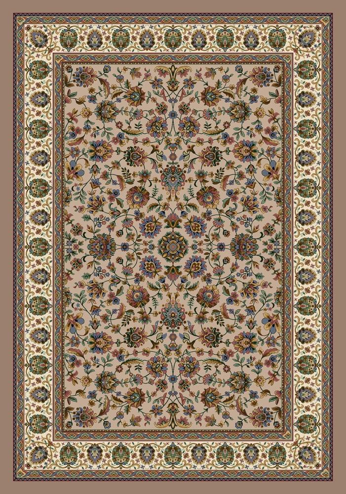 Persian Palace Sandstone Rectangular Nylon Area Rug