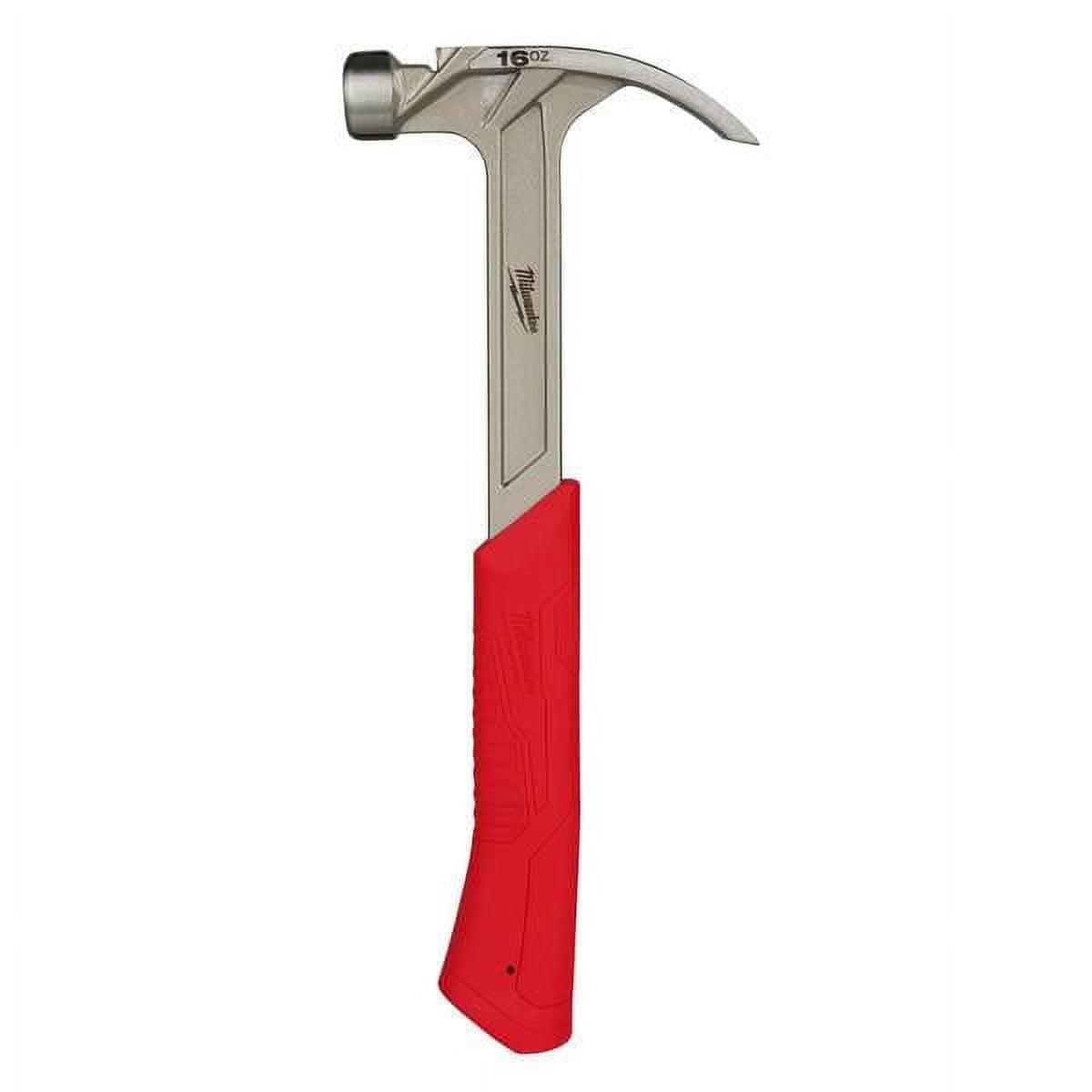 Milwaukee 16 oz Smooth Face Steel Claw Hammer