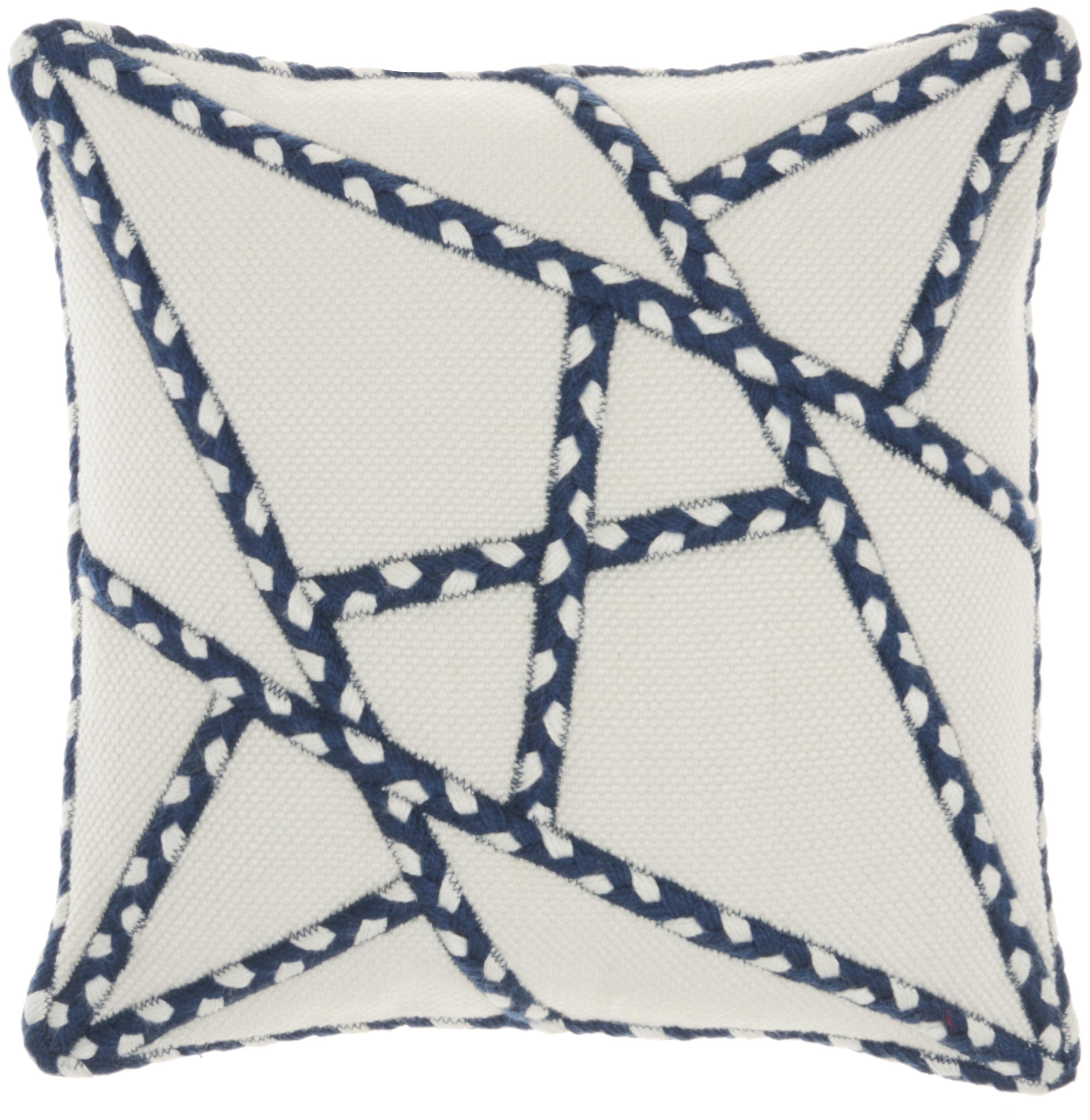 Mina Victory Geometric Indoor/Outdoor Throw Pillow