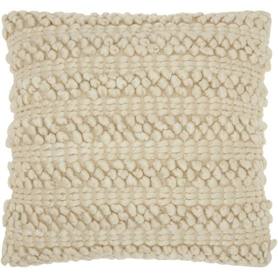Mina Victory Striped Throw Pillow With Texture