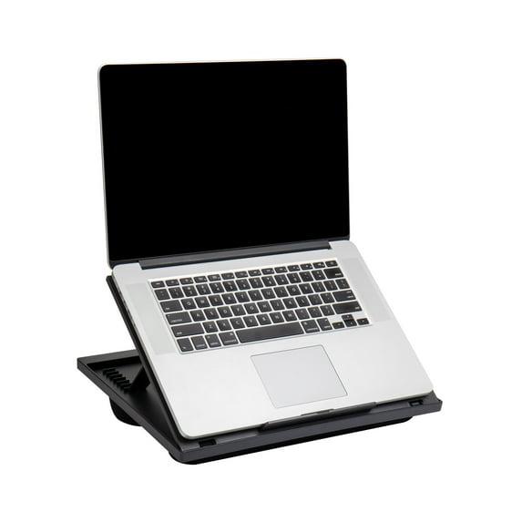 Mind Reader Mind Reader Lap Desk Laptop Stand, Bed Tray, Collapsible, Cushion, Portable, Dorm, Plastic, 14.75"L x 11"W x 7.3"H