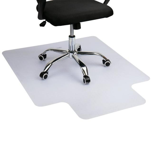 Mind Reader Mind Reader Office Chair Mat for Carpet, Under Desk Protector, Carpet Grips, Rolling, PVC, 47.5"L x 35.5"W x 0.125"H