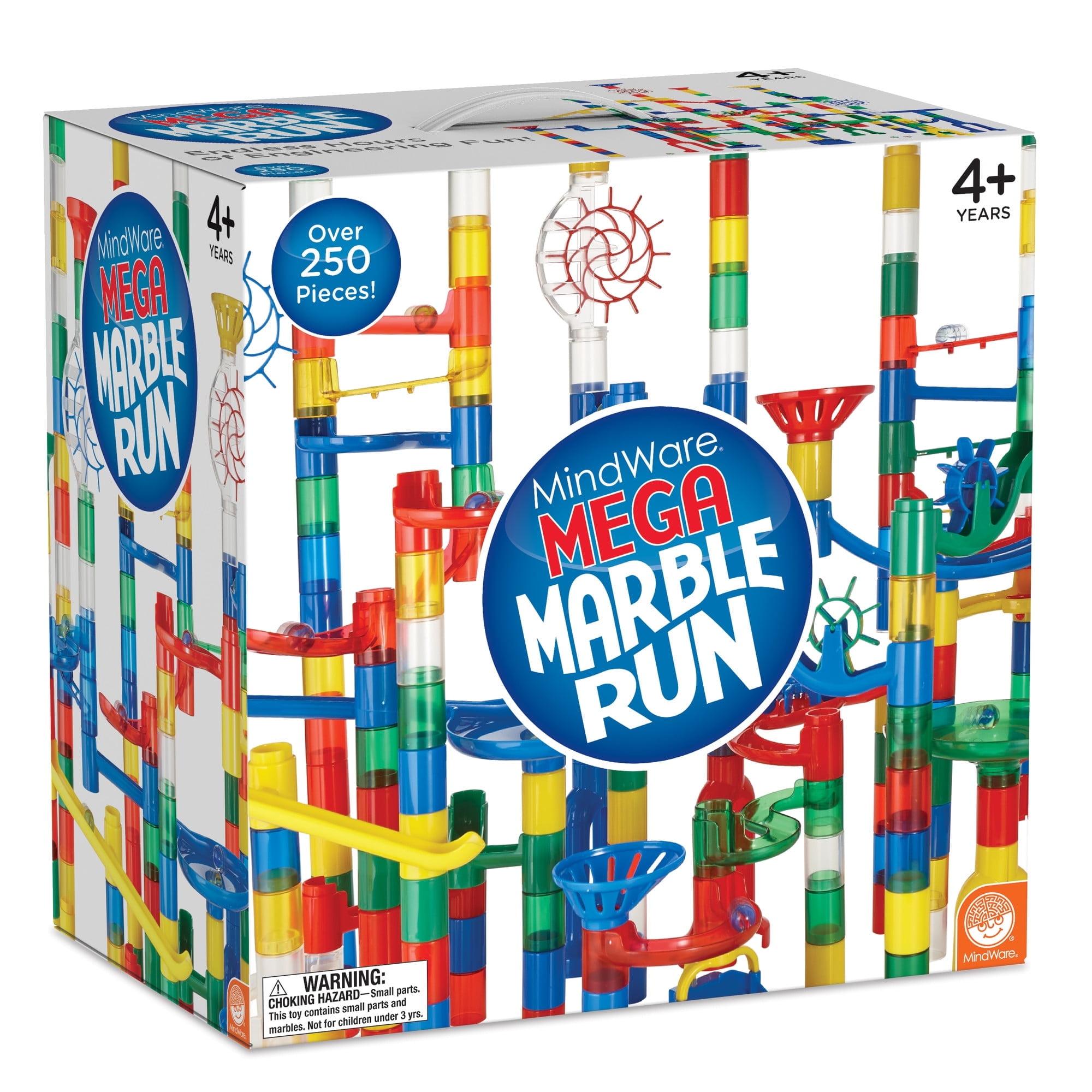 MindWare Mega Marble Run: 215-Piece Set - Building Toys