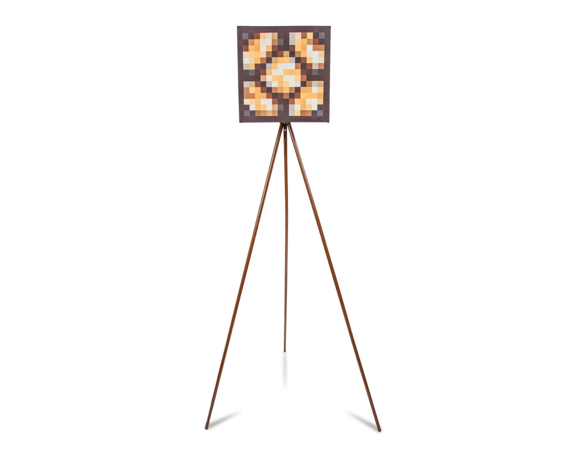 Ukonic Minecraft Glowstone Tripod Floor Lamp | 62 Inches Tall