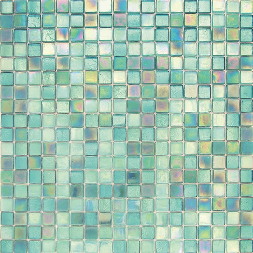 Mingles 0.6" x 0.6" Glass Mosaic Grid Wall & Floor Tile