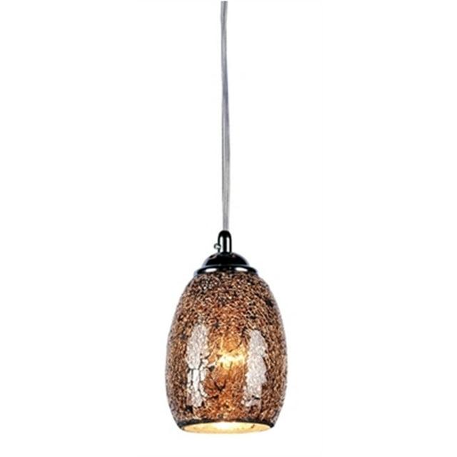 Chloe Lighting Melia Mosaic 1 Light Ceiling Mini Pendant 4.8" Shade