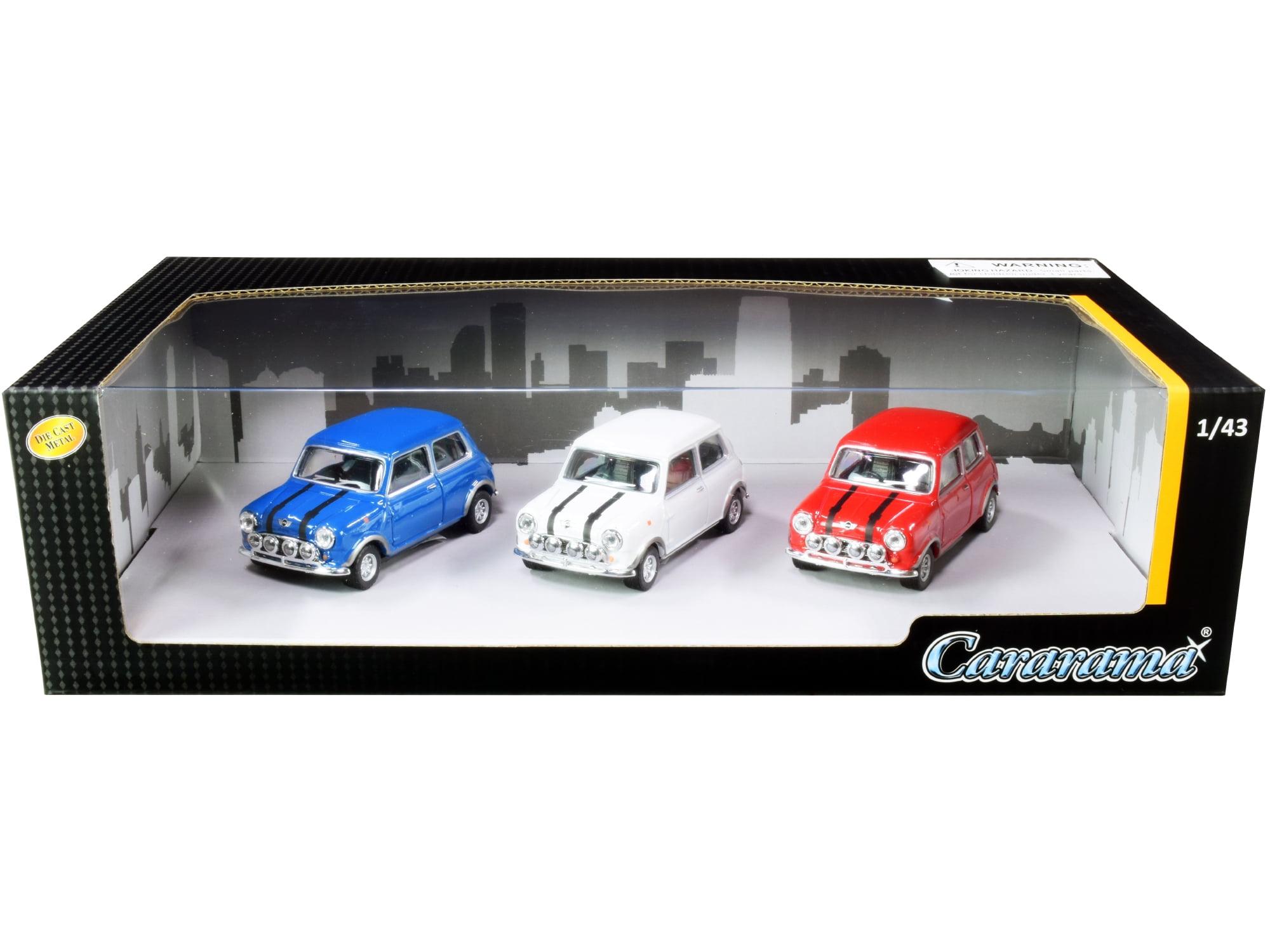 Mini Cooper 3 piece Gift Set 1/43 Diecast Model Cars by Cararama