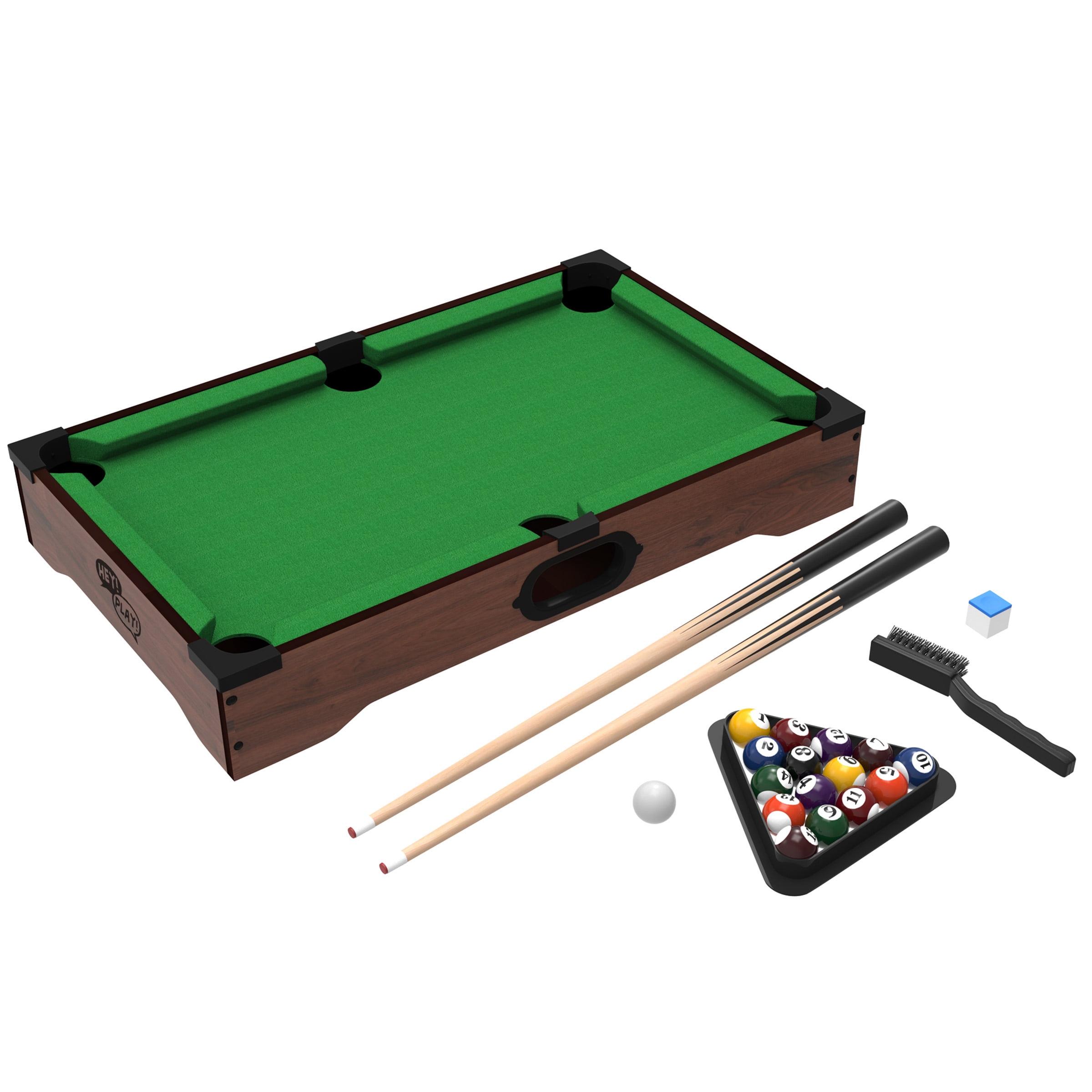 20-Inch Portable Mini Tabletop Pool Table with Accessories