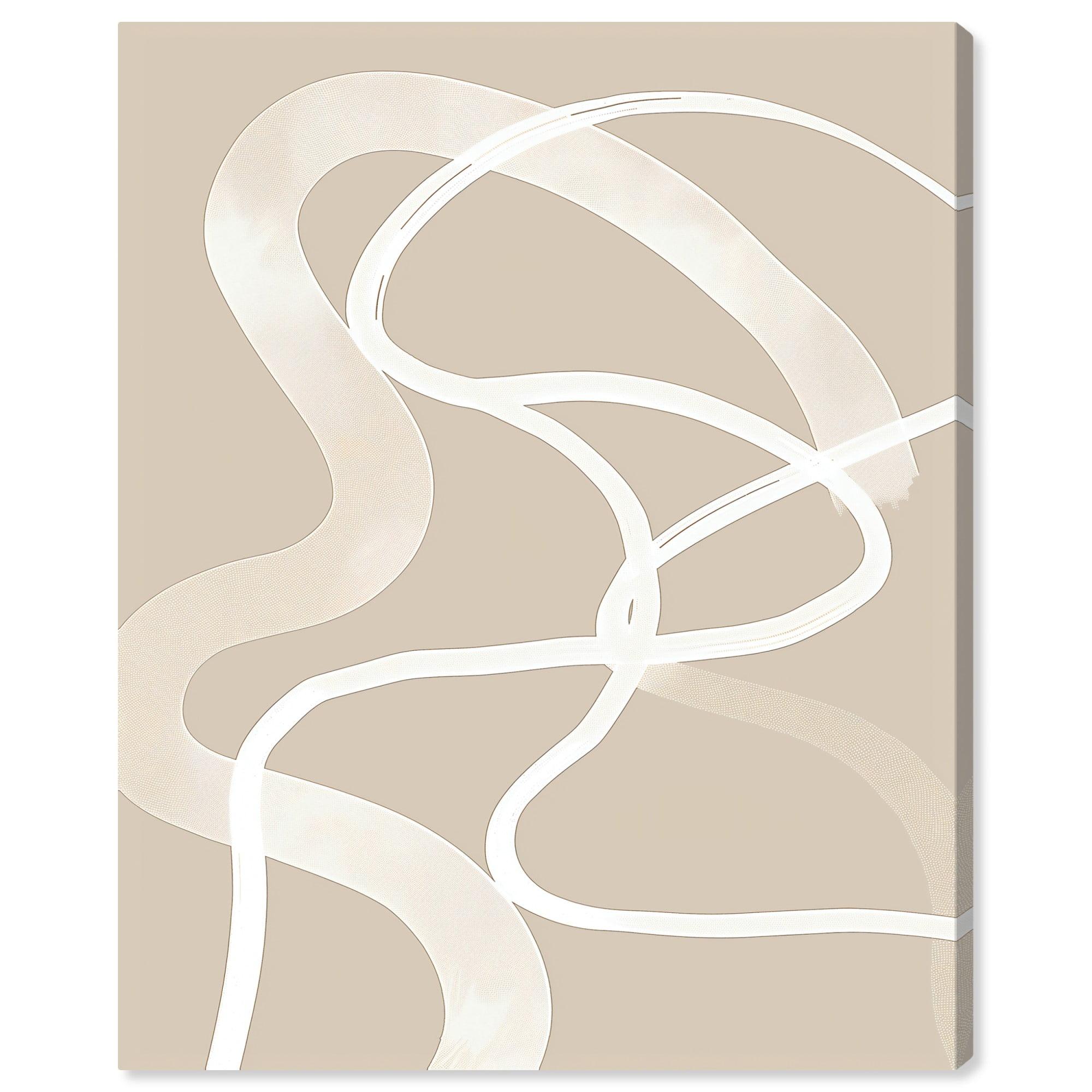 Art Remedy Minimal Lines Poster Canvas Boho Minimalist Abstract Art by Art Remedy