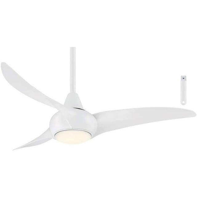 44" 3 - Blade LED Propeller Ceiling Fan with Remote Control and Light Kit Included