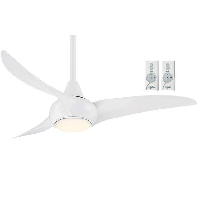44" 3 - Blade LED Propeller Ceiling Fan with Remote Control and Light Kit Included