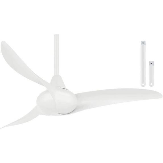 44" 3 - Blade LED Propeller Ceiling Fan with Remote Control and Light Kit Included
