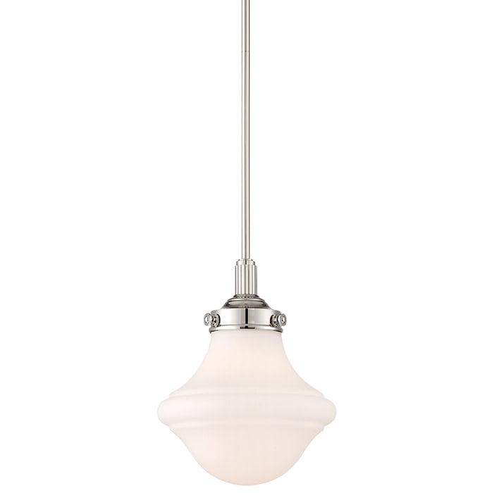 Minka Lavery 27029 1 Light Mini Pendant From The Madison Avenue Collection - Nickel