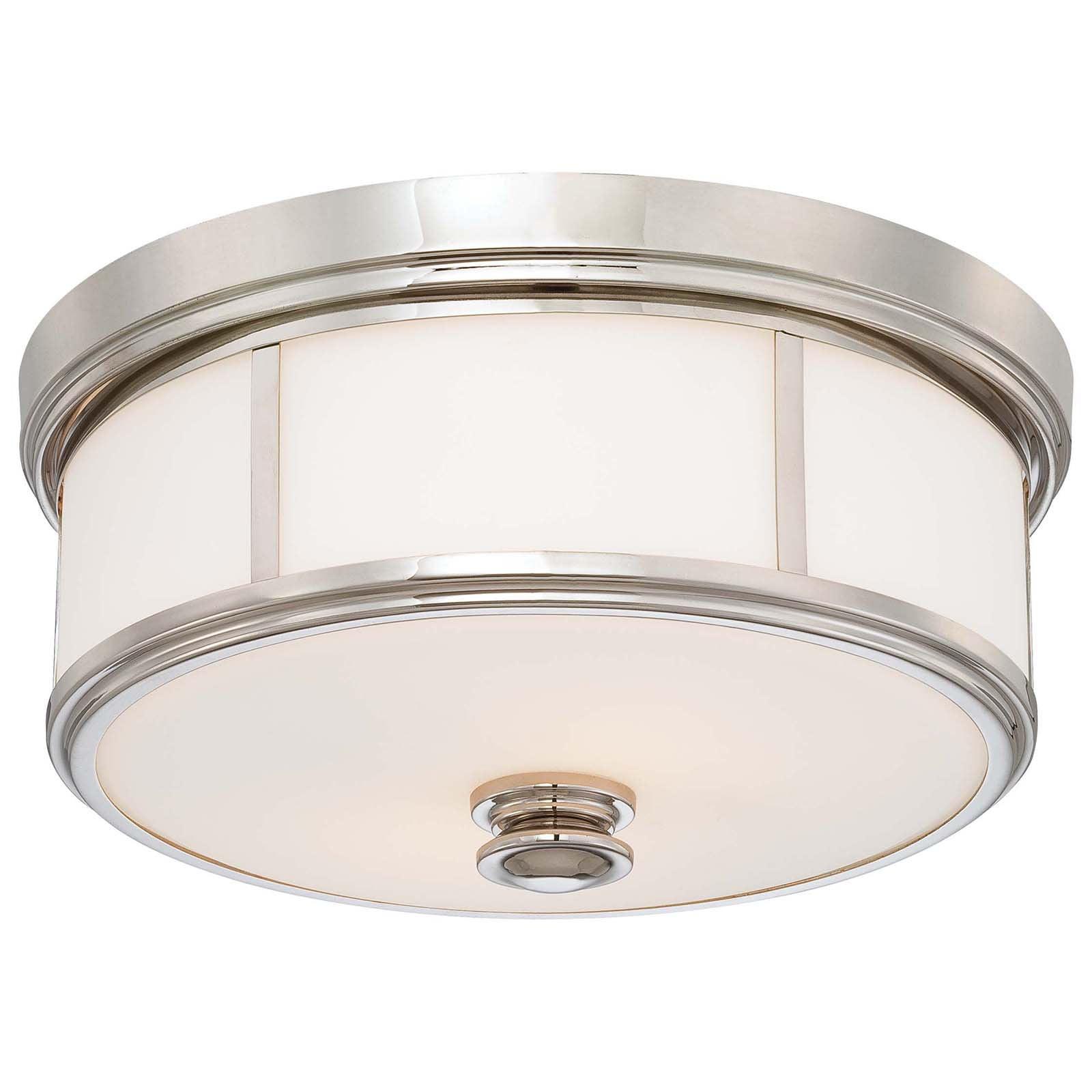 Minka Lavery - 3 Light Flush Mount in Traditional Style - 7 inches tall by 16