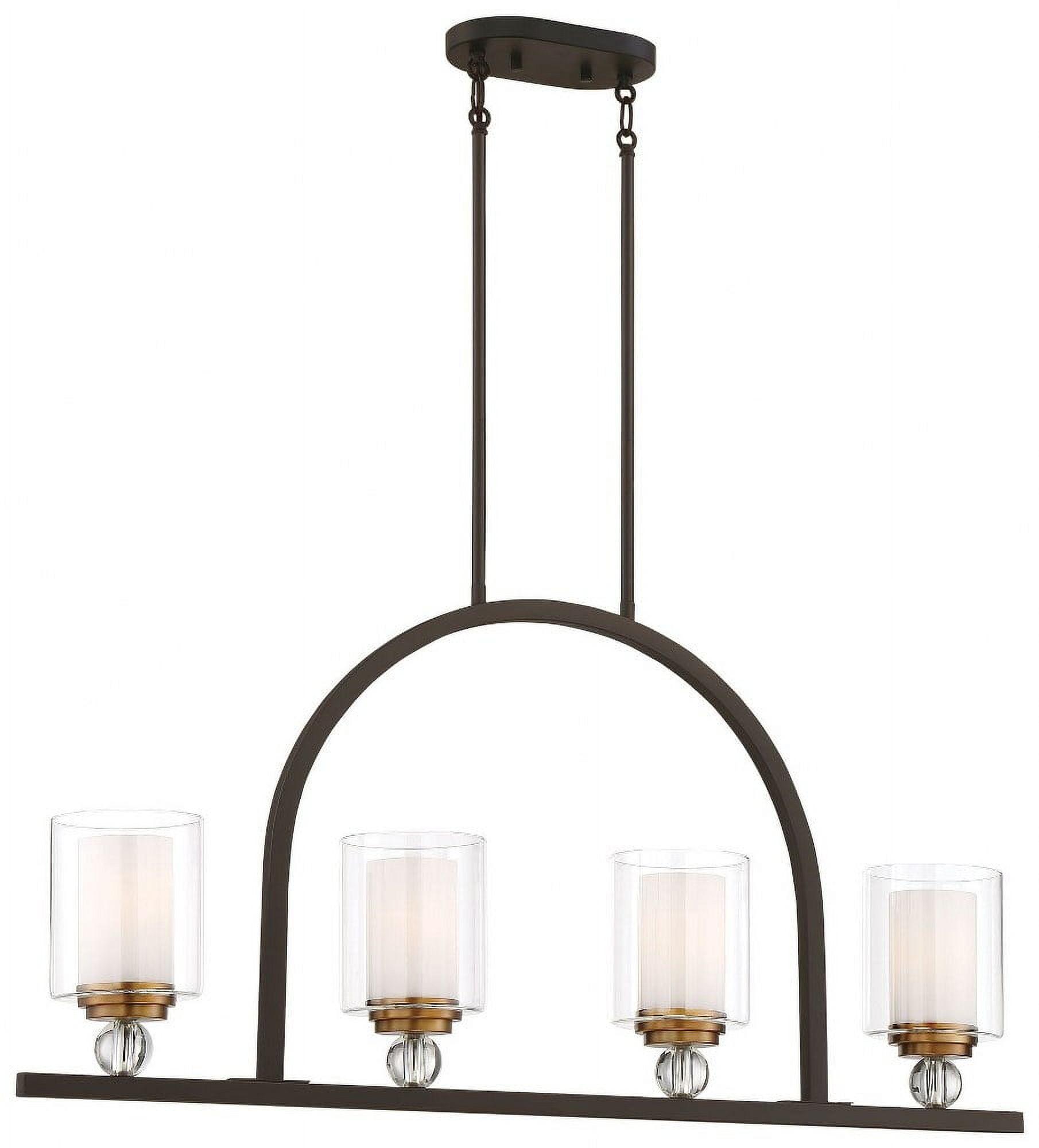 Minka Lavery - Studio 5 - 4 Light Island in Transitional Style - 18.75 inches