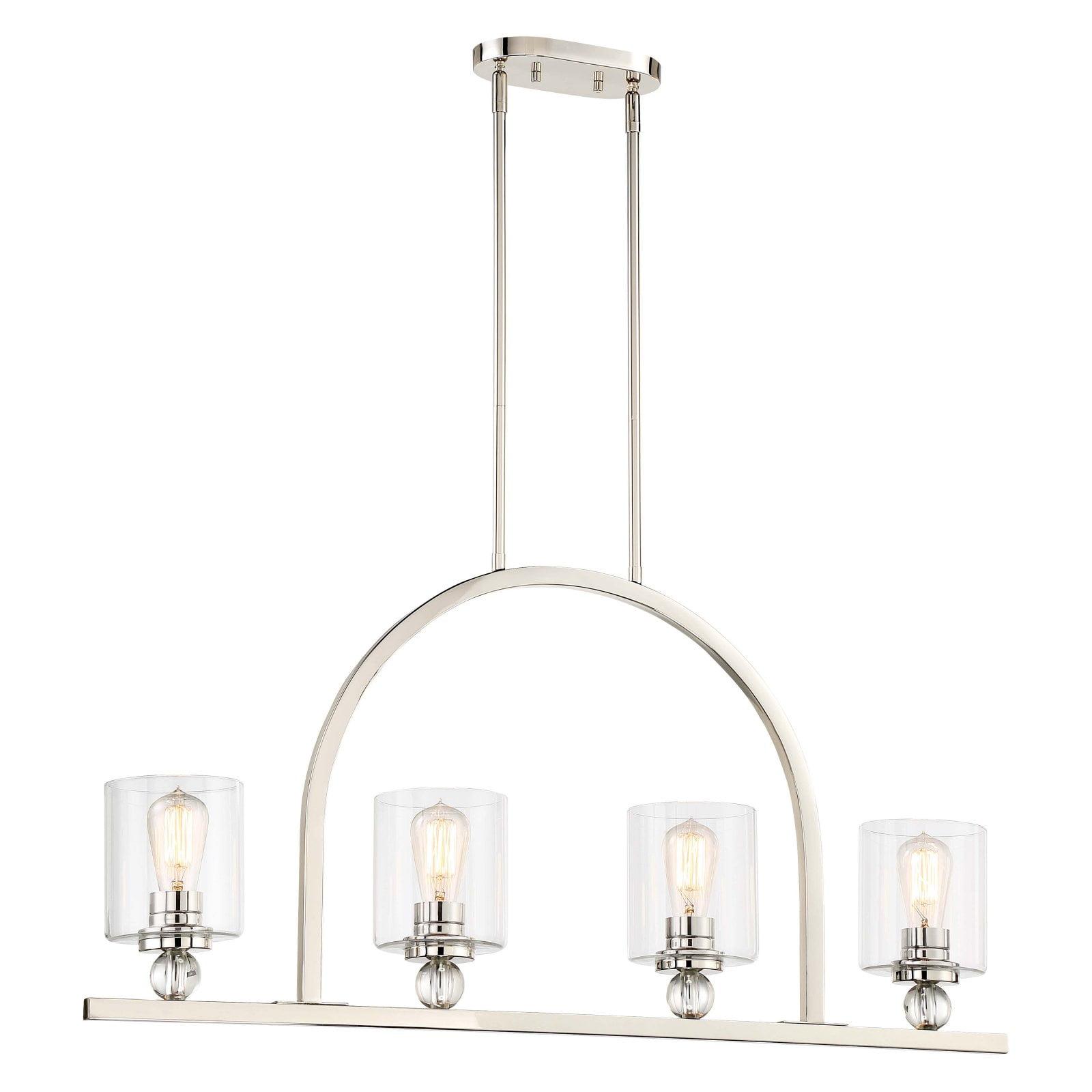 Minka Lavery 3074-613 4 Light 38" Long Linear Chandelier From The Studio 5 Collection -