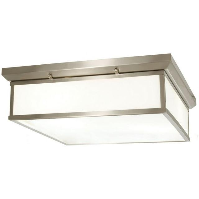 Minka Lavery - 30W 1 LED Square Flush Mount in Transitional Style - 6.25 inches