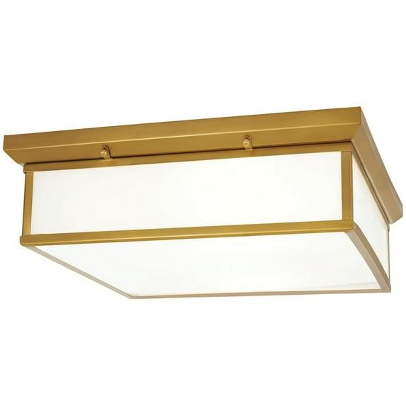 Minka Lavery - 30W 1 LED Square Flush Mount in Transitional Style - 6.25 inches