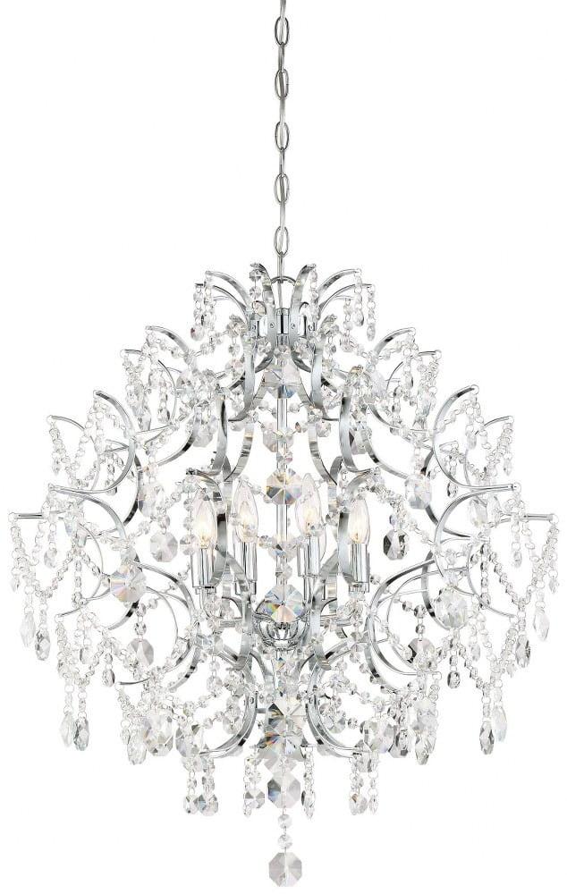 Isabella's Crown 8 - Light Dimmable Chandelier