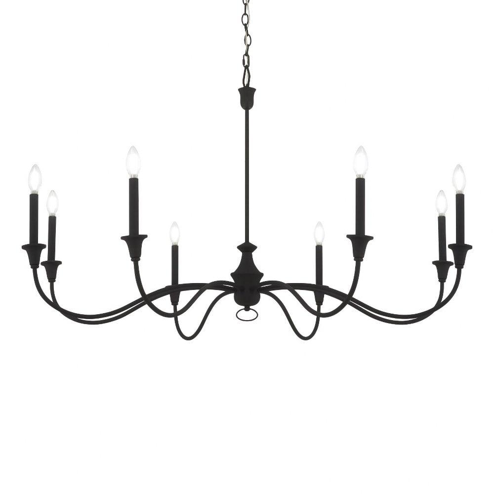 8 Light Chandelier-31.25 Inches Tall And 48 Inches Wide     -Traditional Installation Minka Lavery 6258-076