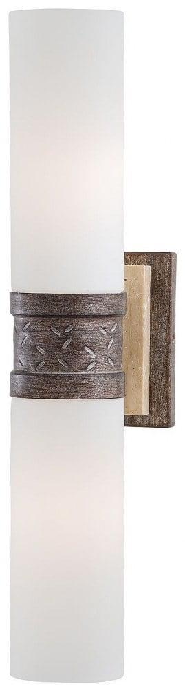 2 Light Wall Sconce In Transitional Style 18.5 Inches Tall By 4.25 Inches Wide Minka Lavery 4462-273