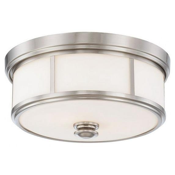 Minka Lavery - Harbour Point - 2 Light Flush Mount in Transitional Style - 6.5