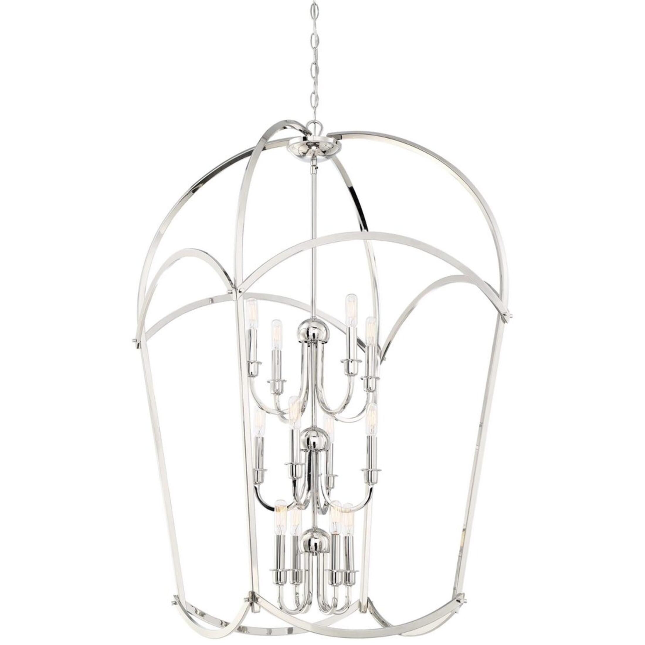 Minka Lavery - Jupiter's Canopy - Twelve Light 3-Tier Pendant in Transitional